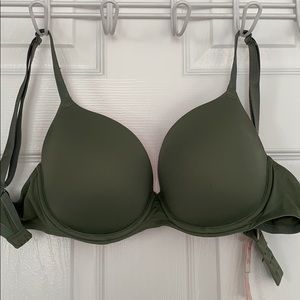 Army green bra